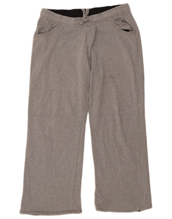 Calça feminina ROXY com estampa gráfica UK 14 grande cinza