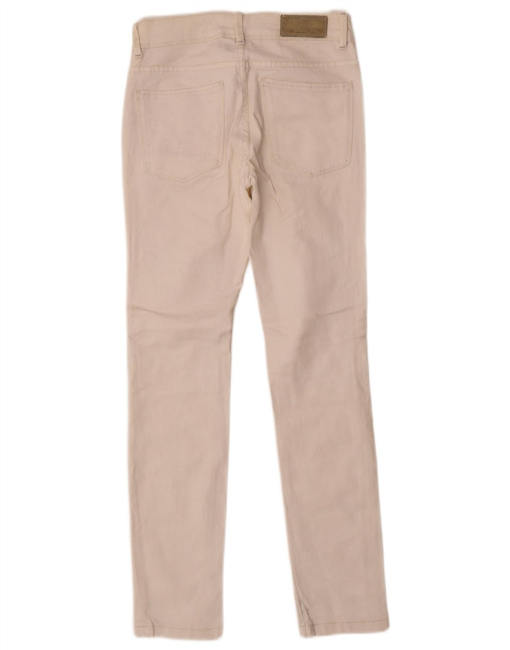 Jeans skinny feminino Massimo Dutti W26 L28 branco