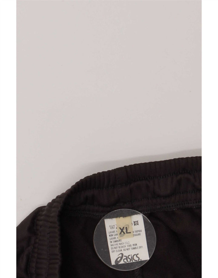 Calças de treino regulares masculinas Asics XL cinza poliéster