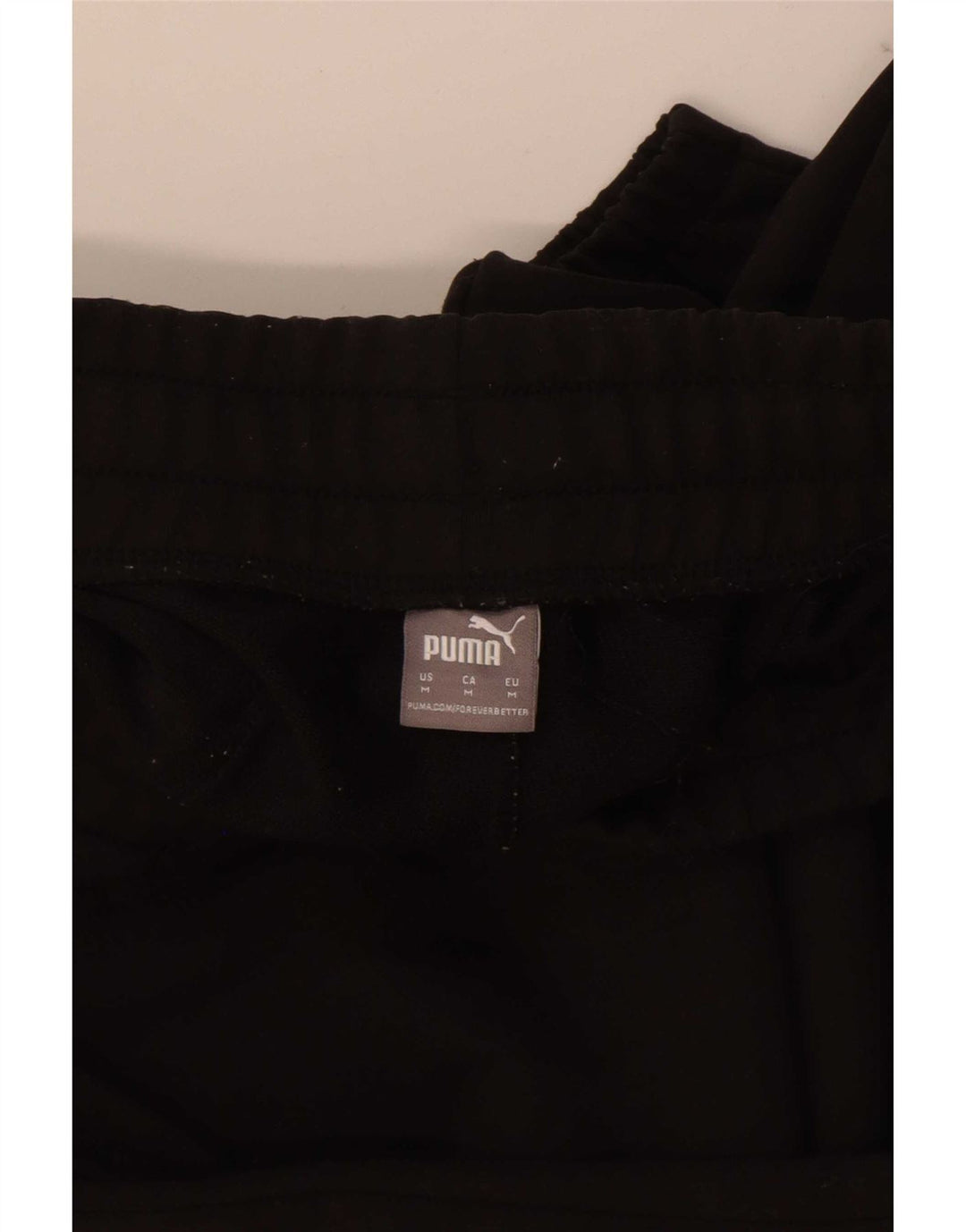 Calça feminina Puma Graphic Tracksuit Joggers UK 14 Médio Preto