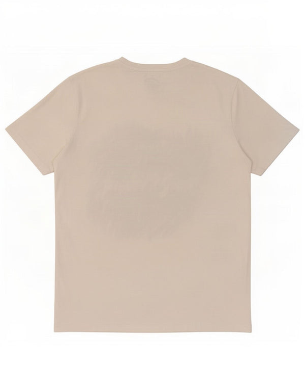 Jack & Jones Mens Graphic T-Shirt Top Large White Cotton