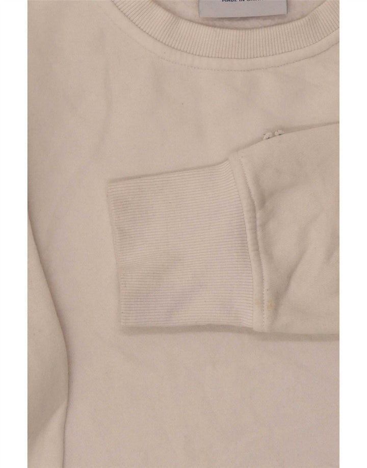 Suéter feminino Champion com estampa gráfica oversized UK 10 pequeno branco