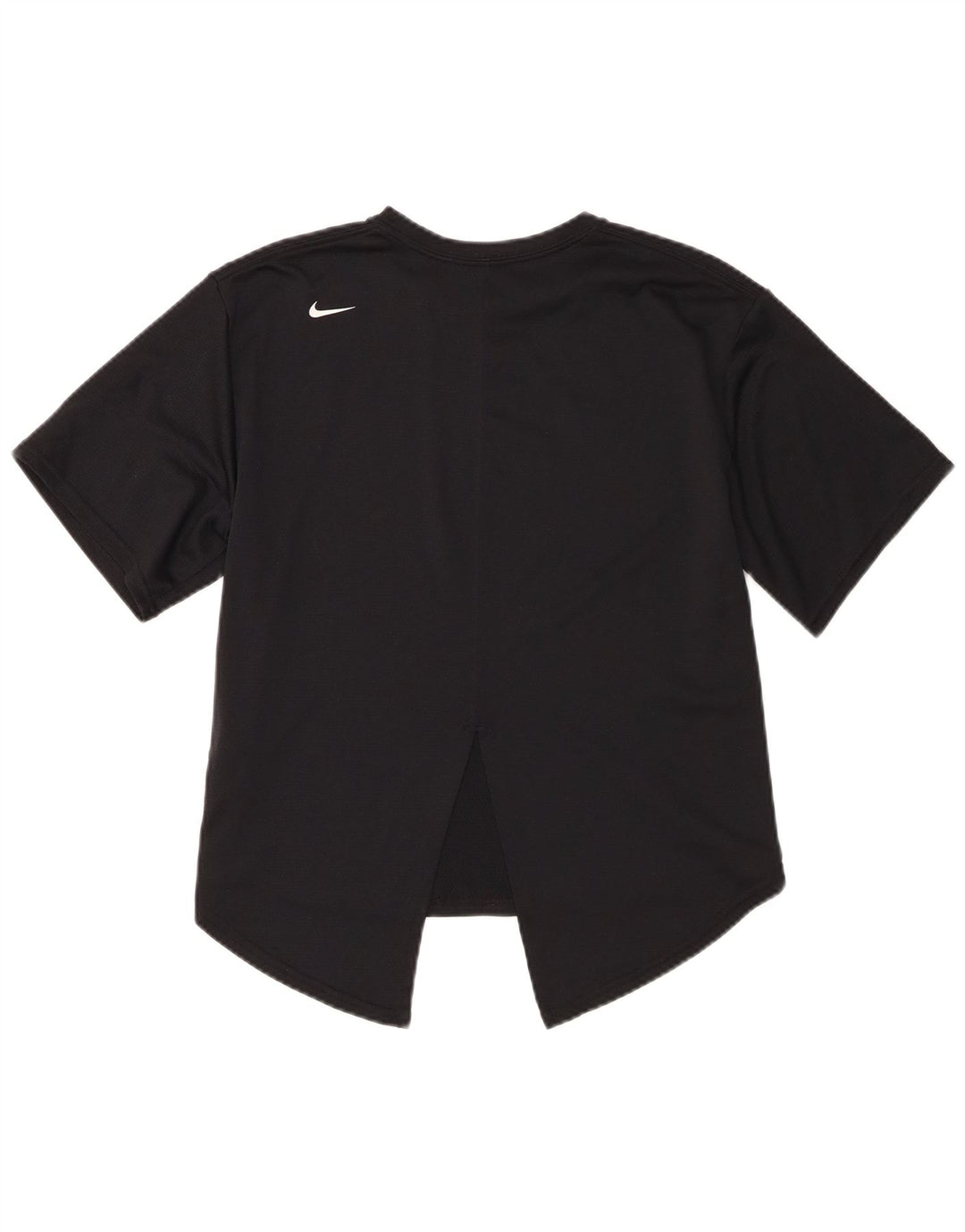 Camiseta Nike Feminina Dri Fit Oversized Graphic Top UK 10 Pequena Preta
