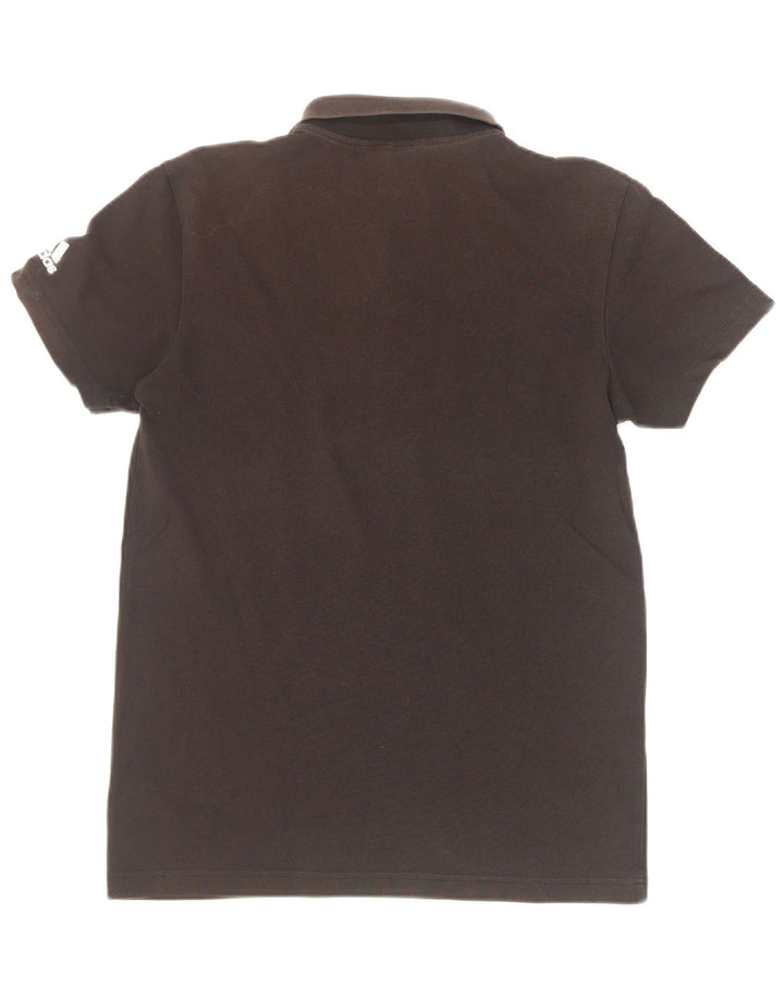 Camisa Polo Masculina Adidas Pequena Algodão Preto