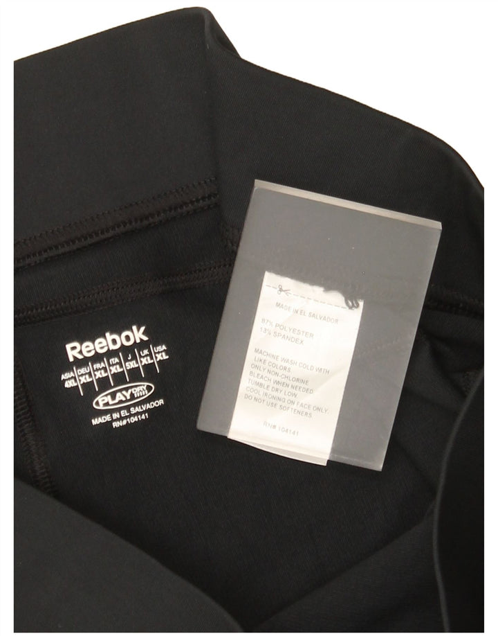 Leggings Reebok Mulher UK 18 XL Preto Poliéster