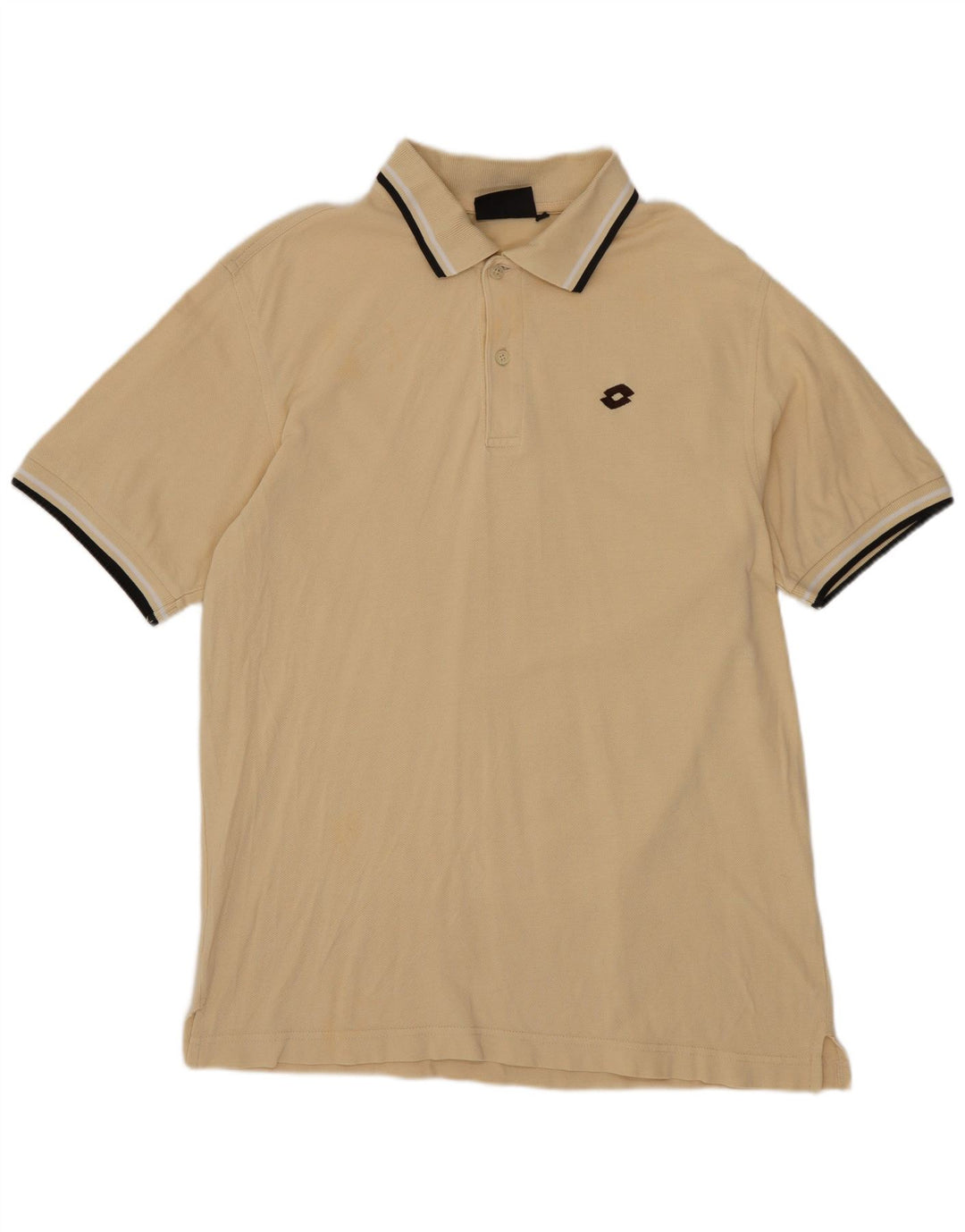 Camisa polo masculina LOTTO grande bege
