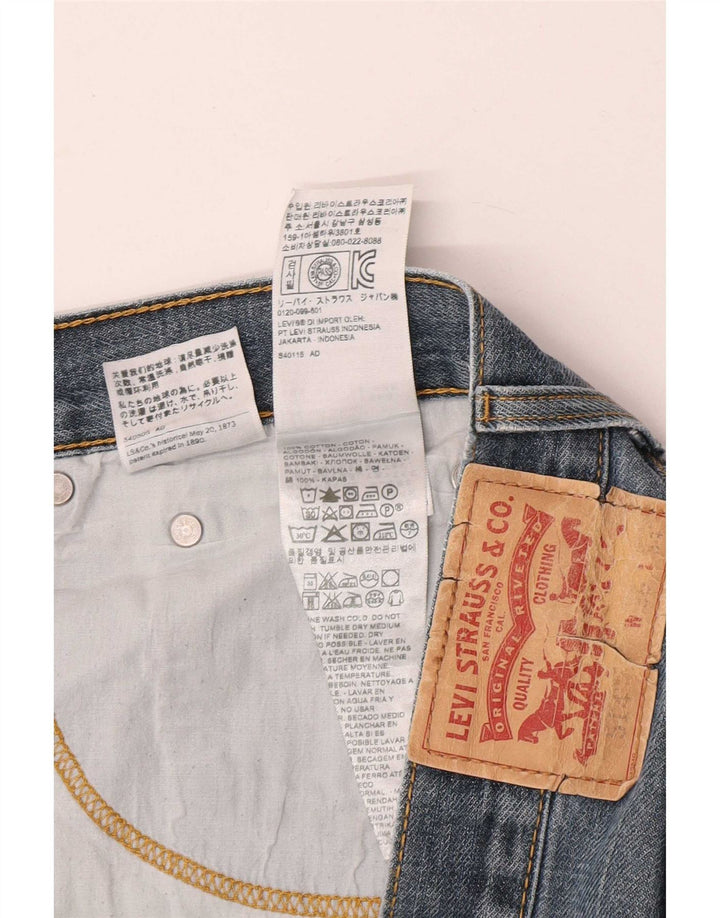 Levi's Masculino 514 Straight Jeans W36 L31 Azul Algodão