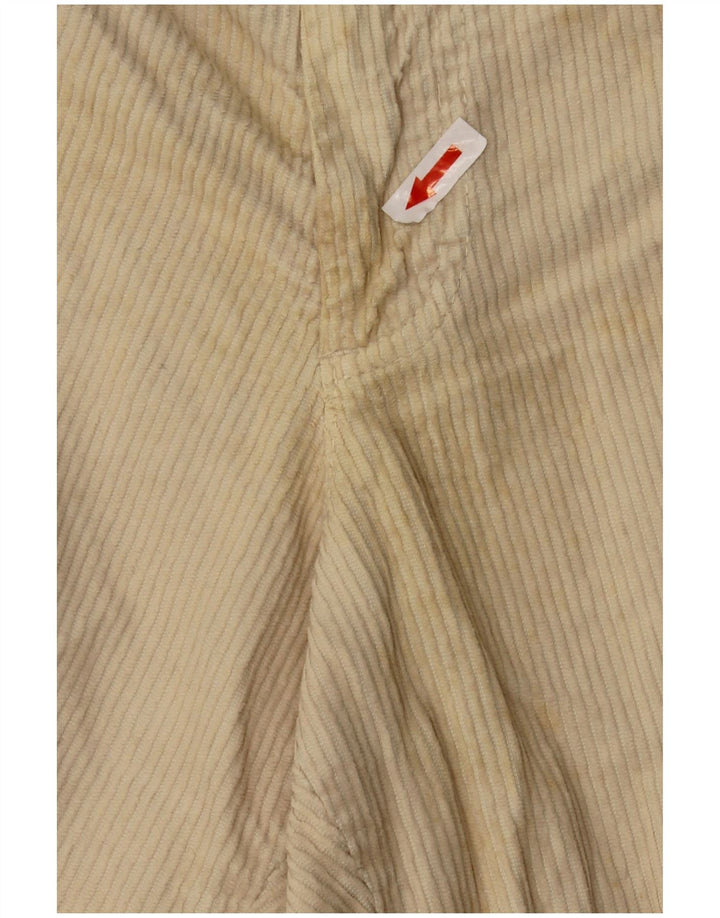 Calça masculina de veludo Dockers Regular Fit W34 L29 bege
