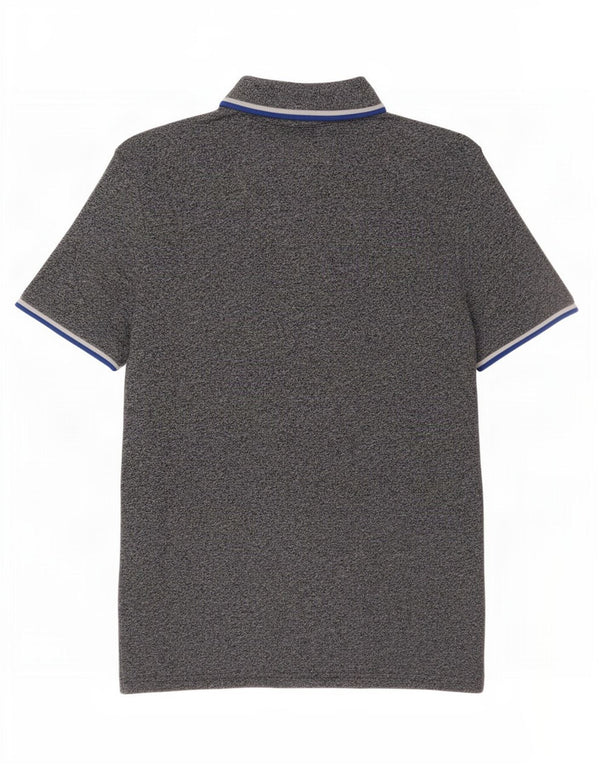 Camisa polo masculina Superdry médio algodão azul marinho