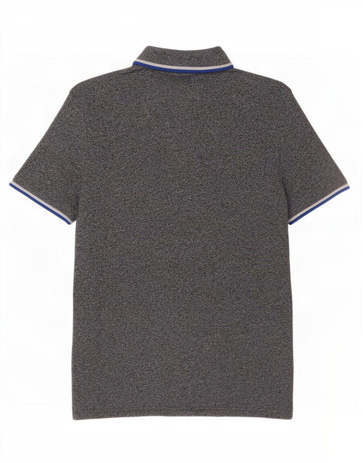 Camisa polo masculina Superdry médio algodão azul marinho