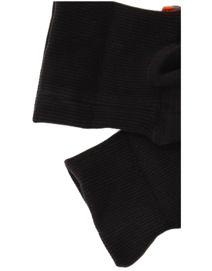 Superdry moletom gráfico masculino jumper médio algodão preto