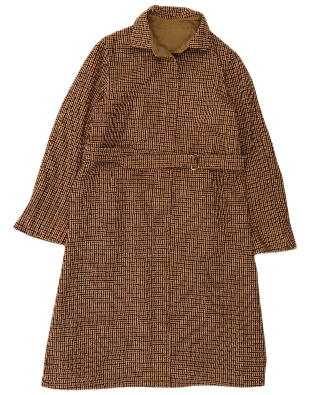Casaco impermeável reversível feminino Salco UK 14 poliéster cáqui médio