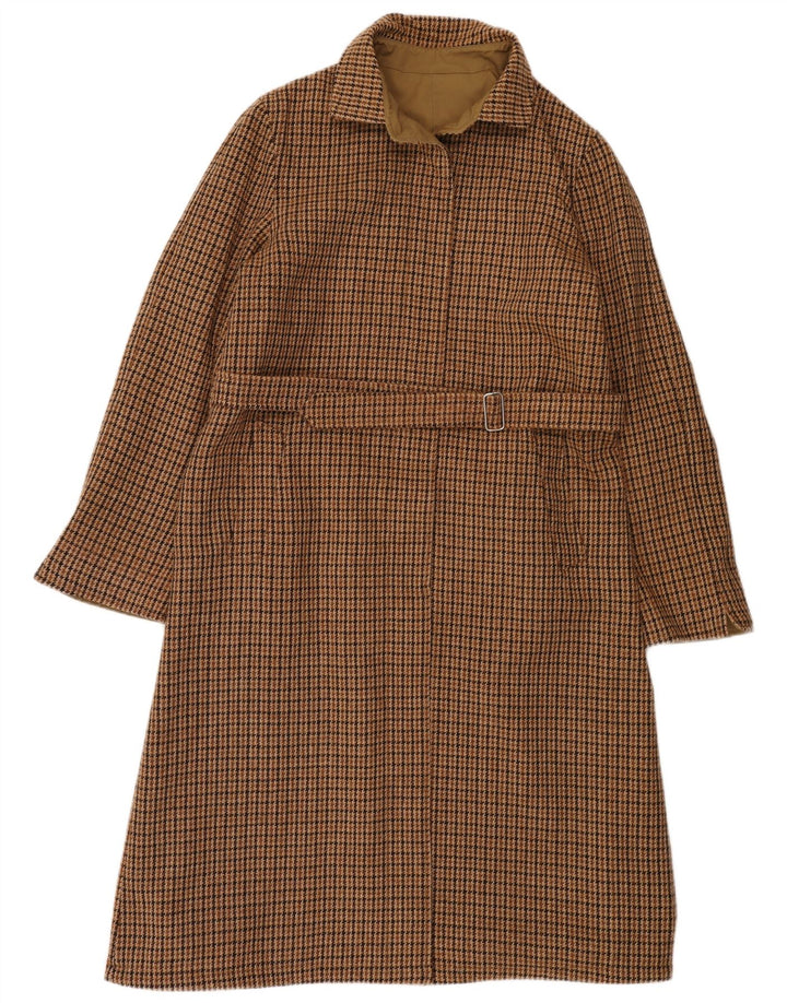 Casaco impermeável reversível feminino Salco UK 14 poliéster cáqui médio
