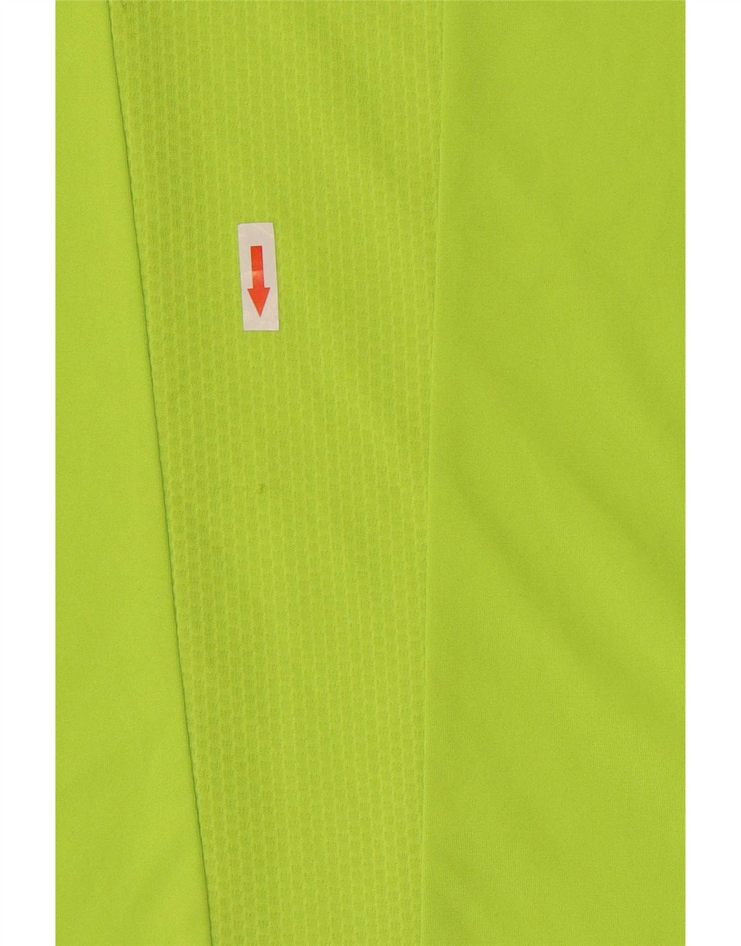 Camiseta masculina Adidas Climacool Top médio verde colorblock poliéster