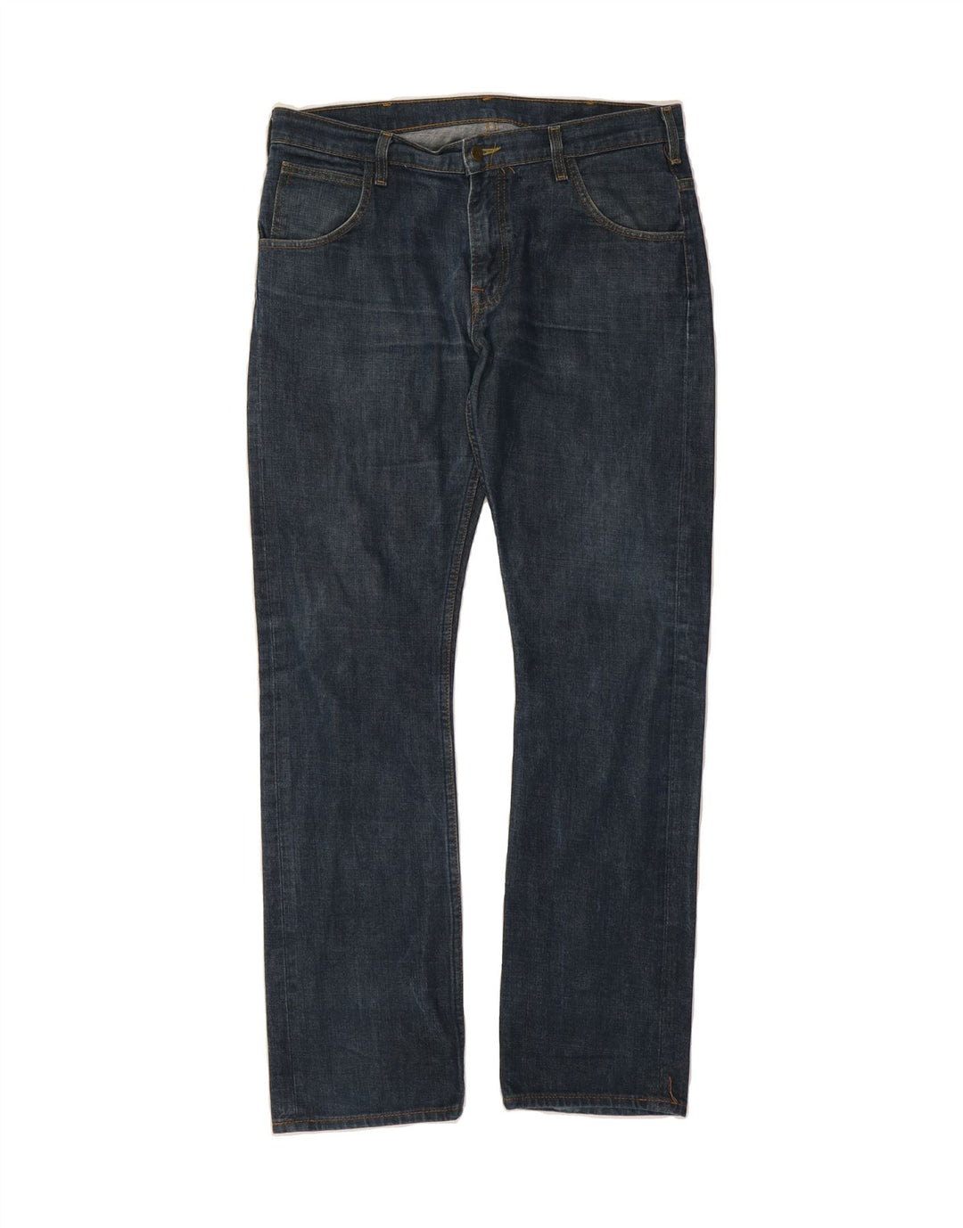 LEE Womens Zed Straight Jeans W33 L32 Navy Blue Cotton Vintage Lee and Second-Hand Lee from Messina Hembry 