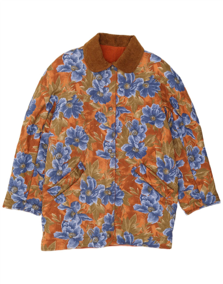 Sobretudo feminino Newpenny oversized IT 42 médio floral multicolorido