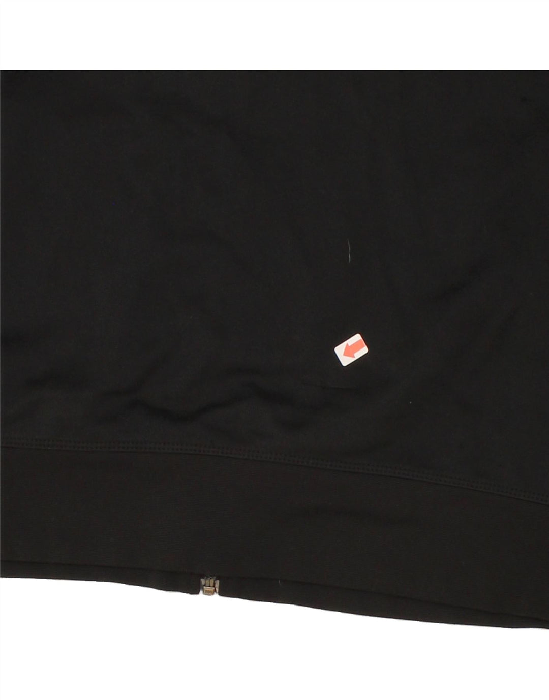 NIKE Mens Graphic Zip Hoodie Sweater Large Black Polyester Vintage Nike and Second-Hand Nike from Messina Hembry 
