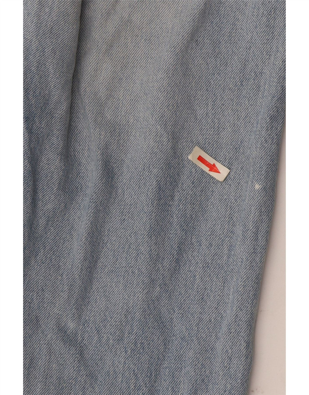 Calça jeans feminina Levi's 501 Straight W25 L30 azul algodão