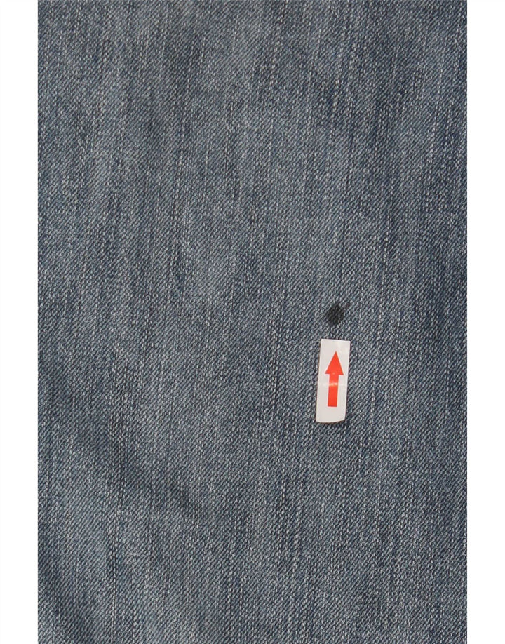 Carhartt Mens Straight Jeans W36 L32 Azul Algodão