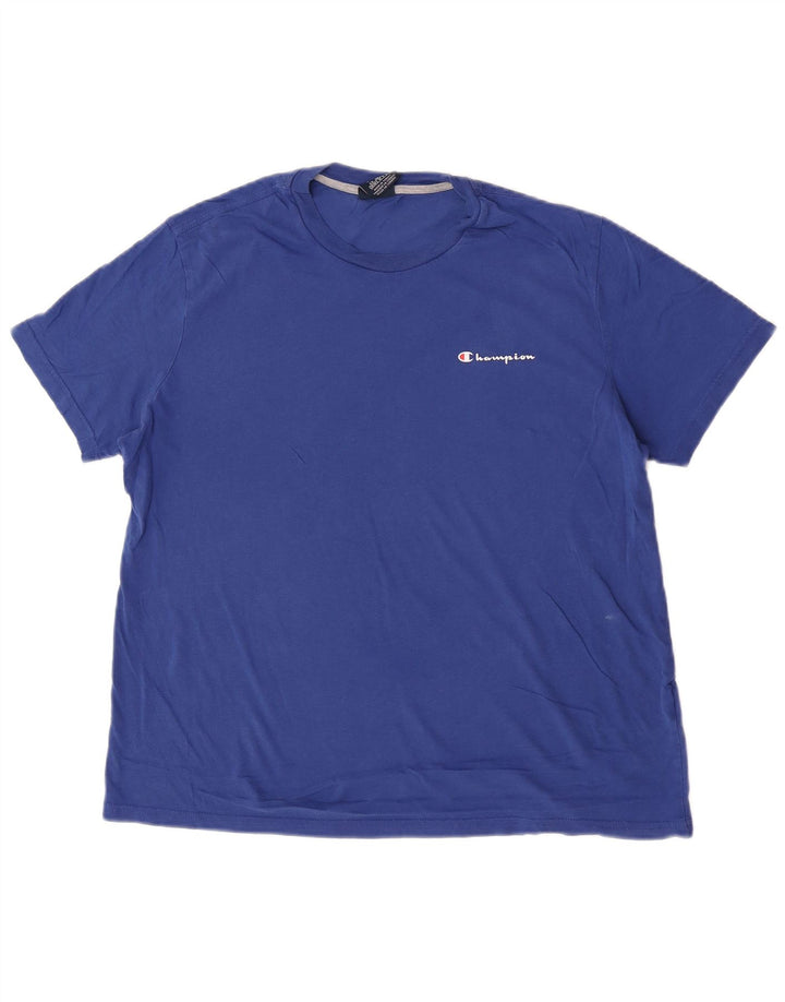 Camiseta masculina Champion azul médio
