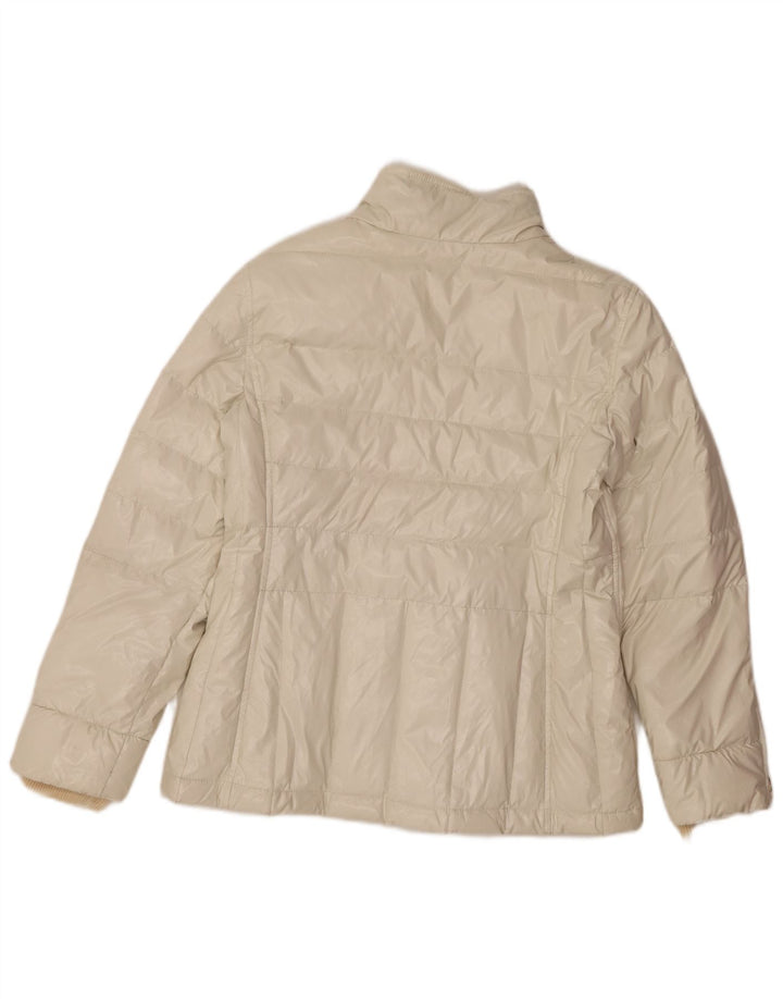 Jaqueta acolchoada feminina FAY UK 16 grande branco
