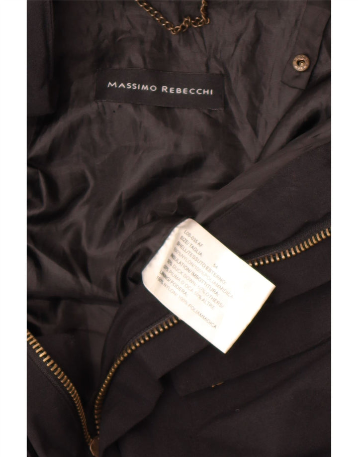 Jaqueta utilitária masculina Massimo Rebecchi IT 54 2XL nylon preto