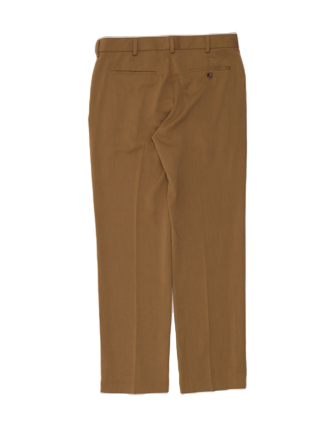 IZOD Mens Straight Chino Trousers W33 L32 Brown Polyester Vintage Izod and Second-Hand Izod from Messina Hembry 