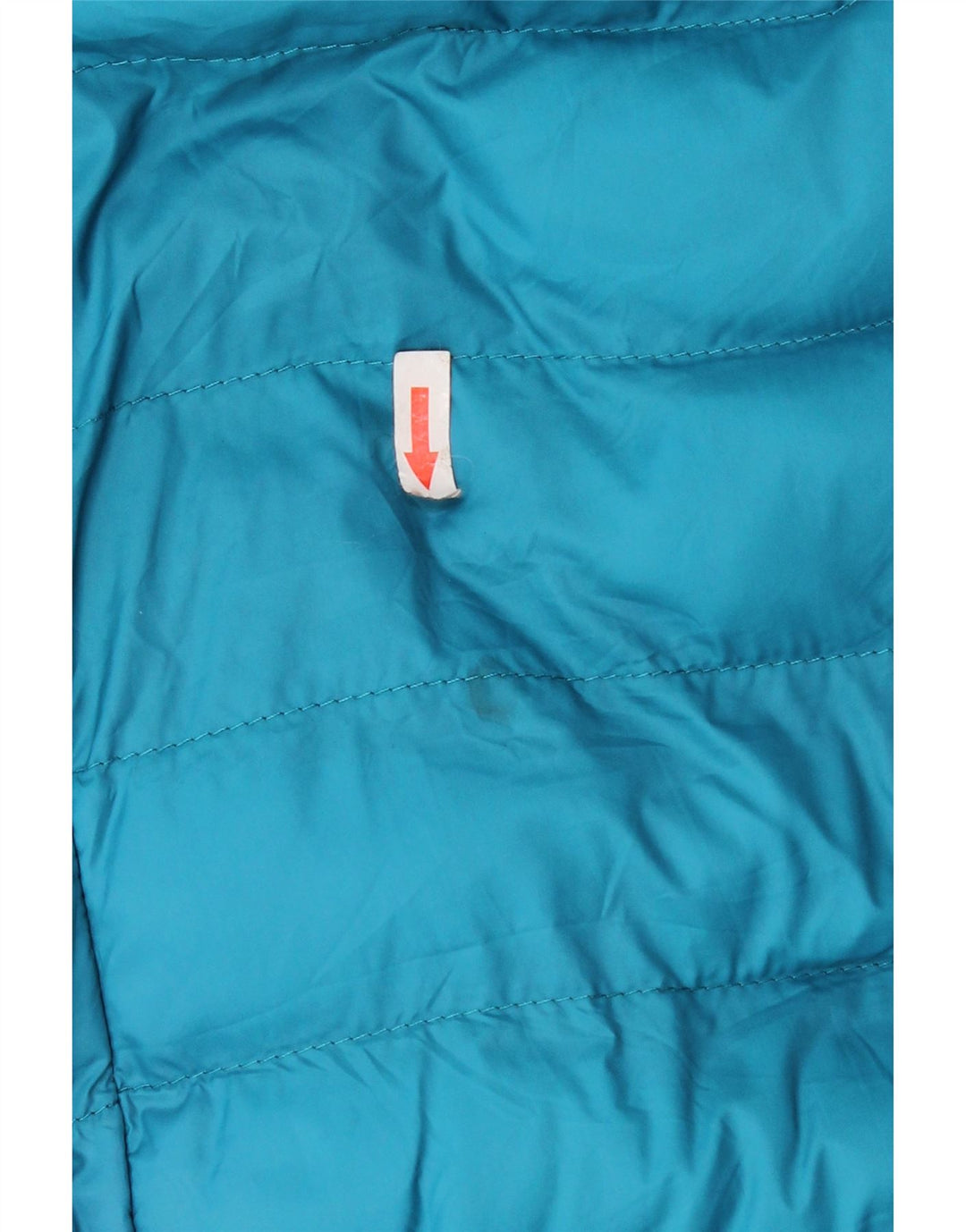 Casaco acolchoado com capuz feminino do armazém da montanha poliéster azul UK 20 2XL