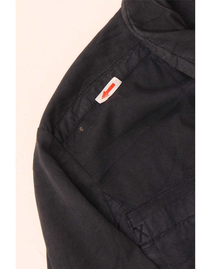 Jaqueta bomber masculina Cerruti 1881 UK 38 algodão cinza médio