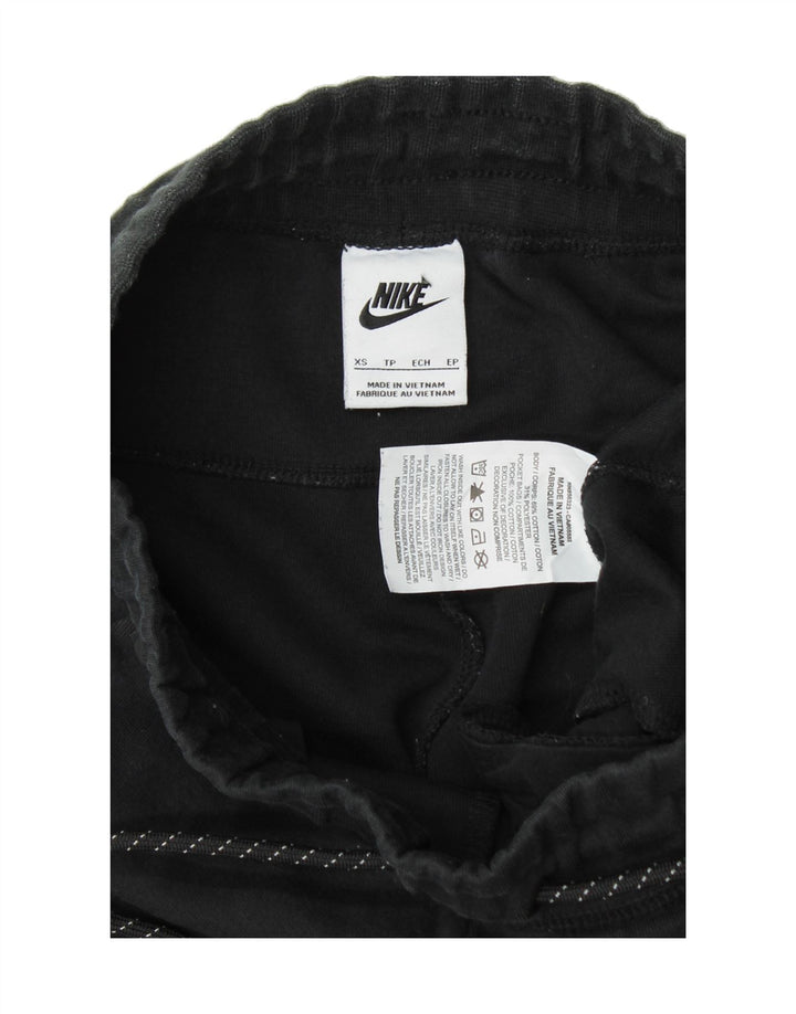 NIKE Womens Tracksuit Trousers Joggers XS Black Cotton Vintage Nike and Second-Hand Nike from Messina Hembry 