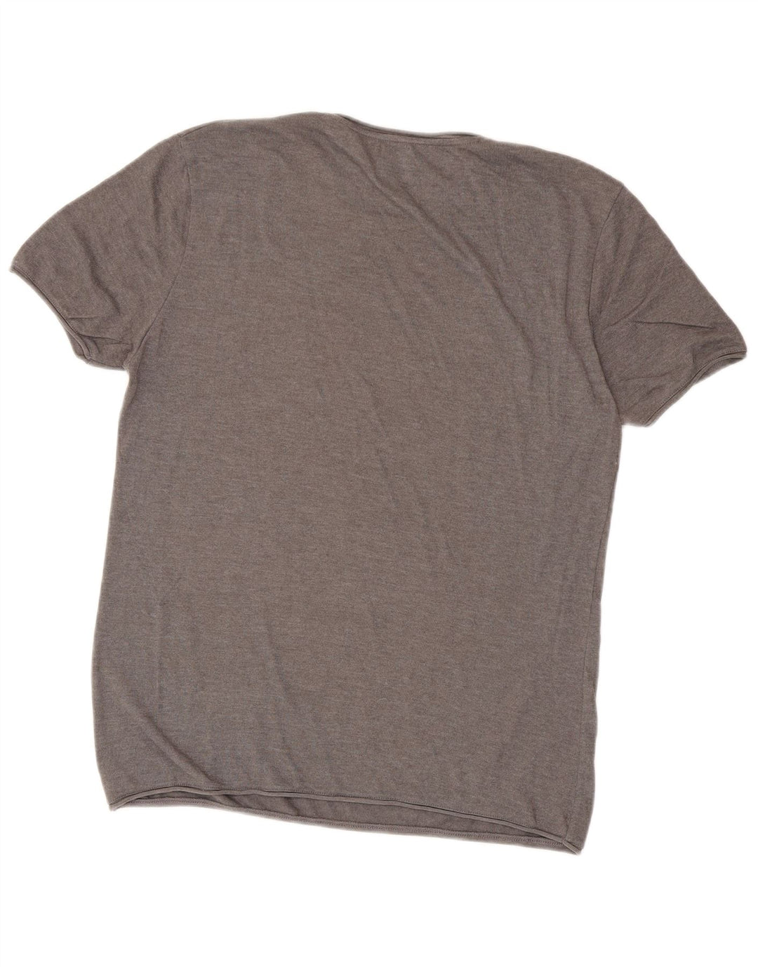 Zara Camiseta masculina grande cinza