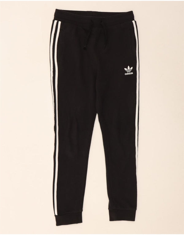 Adidas meninos calças de treino joggers 12-13 anos preto