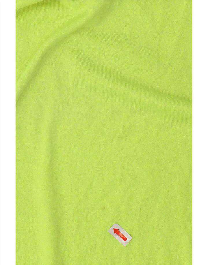 Camiseta masculina NIKE Dri Fit Top grande poliéster verde