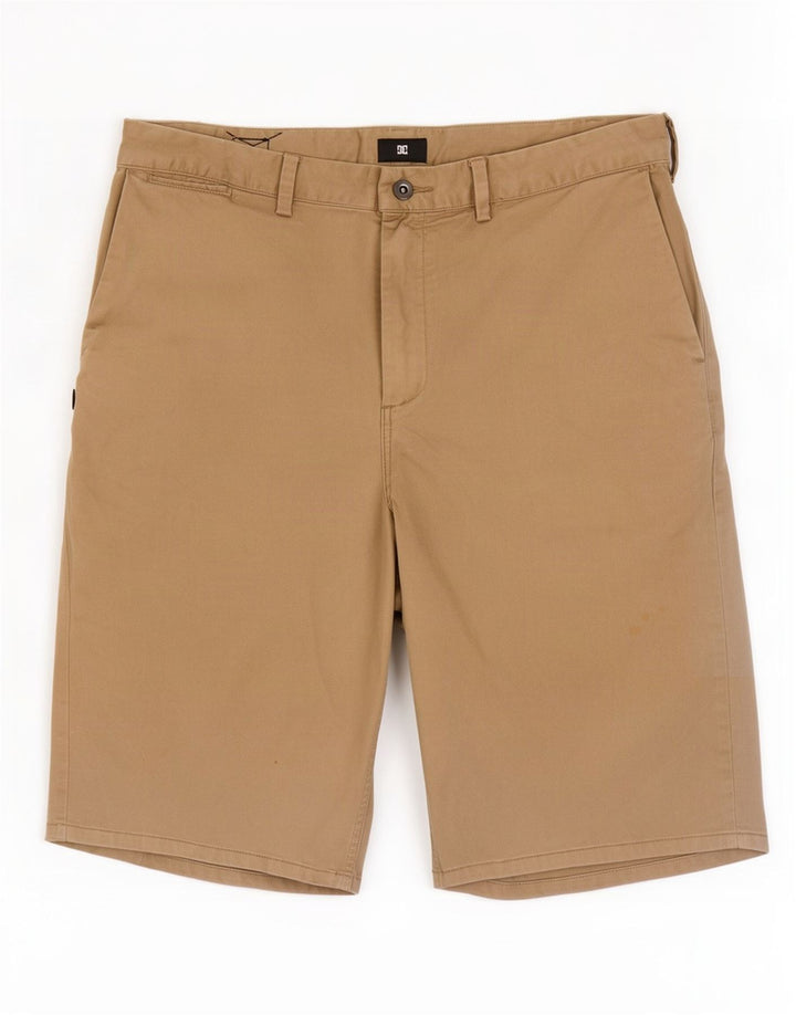Shorts Chino Masculino DC W36 Grande Algodão Bege