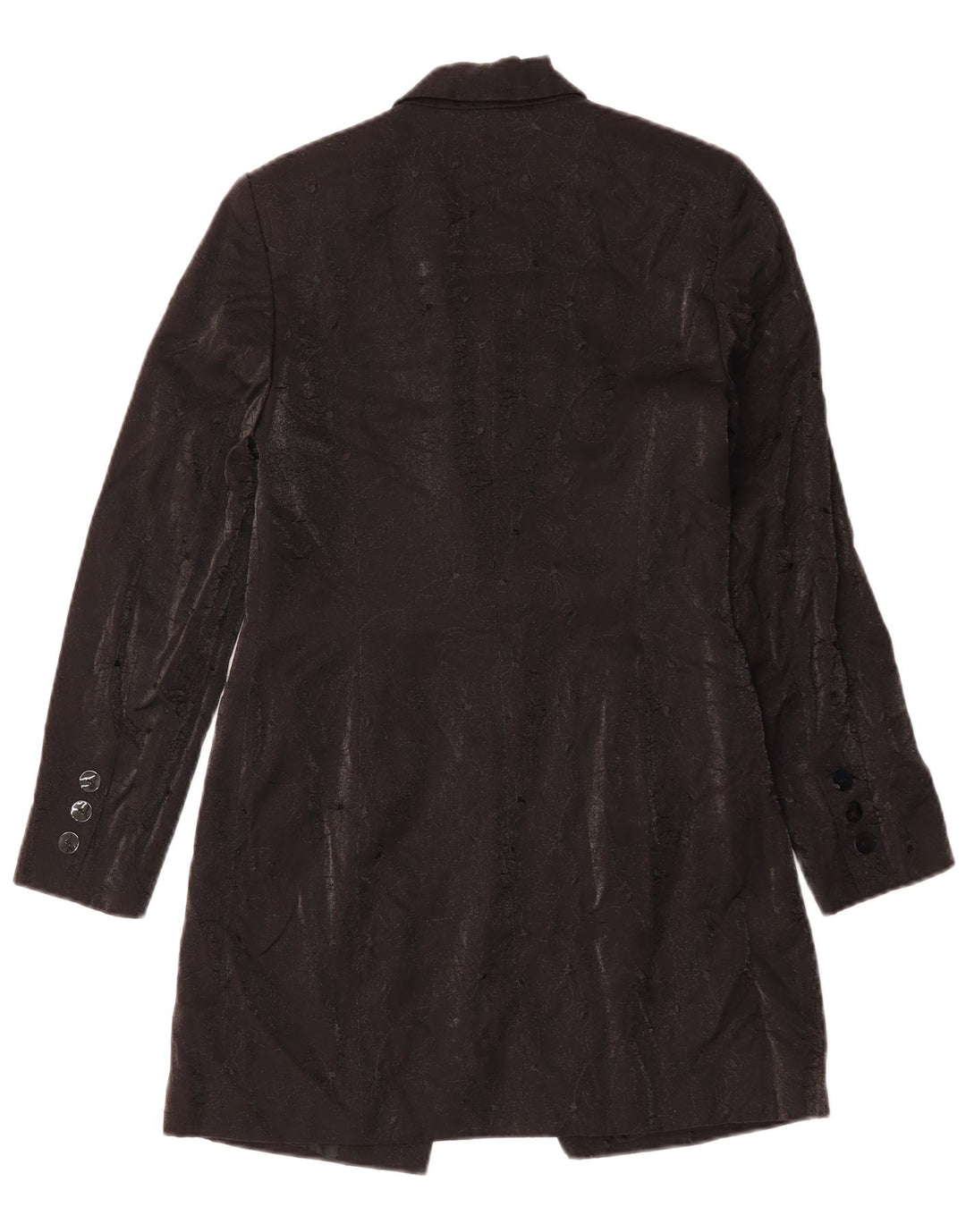 Sobretudo feminino RICHARDS UK 10 pequeno preto floral viscose