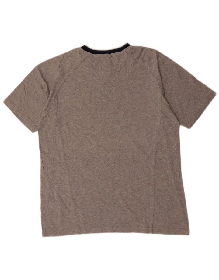 CAMPEÃO Camiseta Masculina Top Grande Algodão Cinza