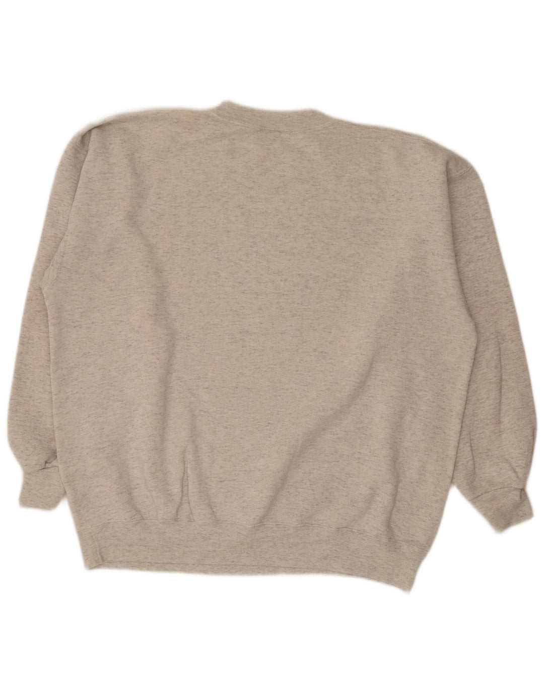 Moletom gráfico masculino vintage Jumper XL algodão cinza
