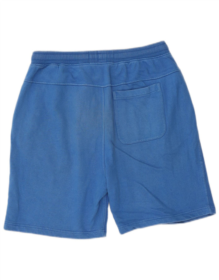Calções esportivos masculinos Calvin Klein algodão azul médio