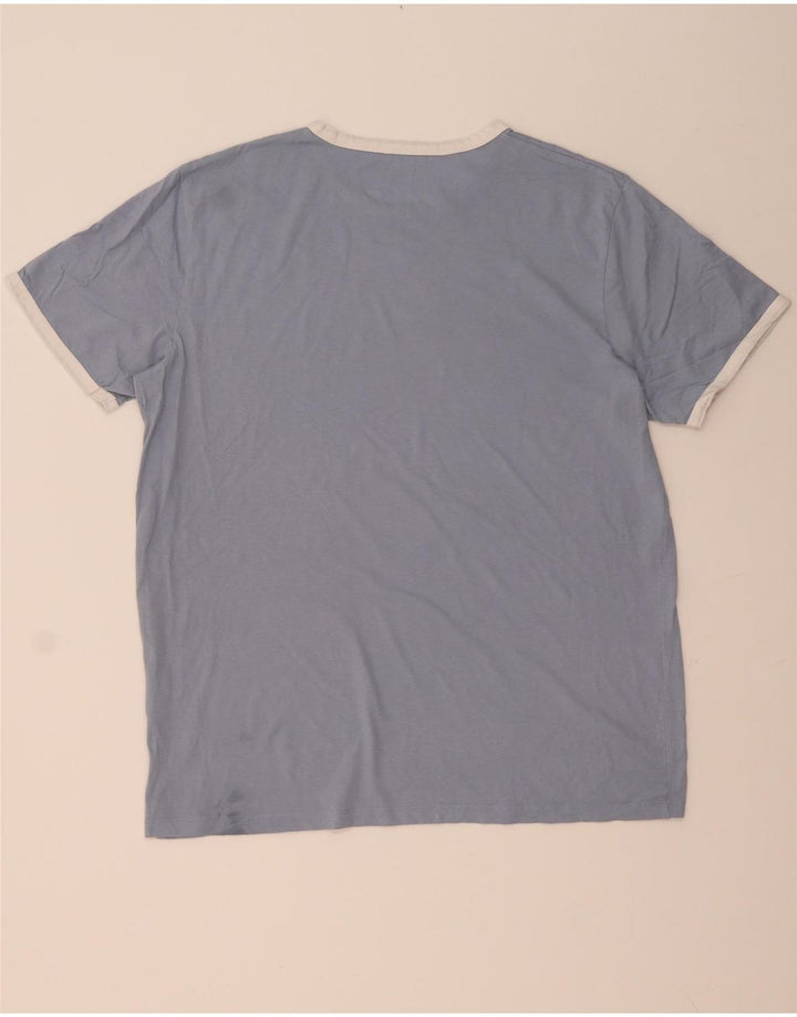 Camiseta masculina JACK & JONES Top XL algodão azul