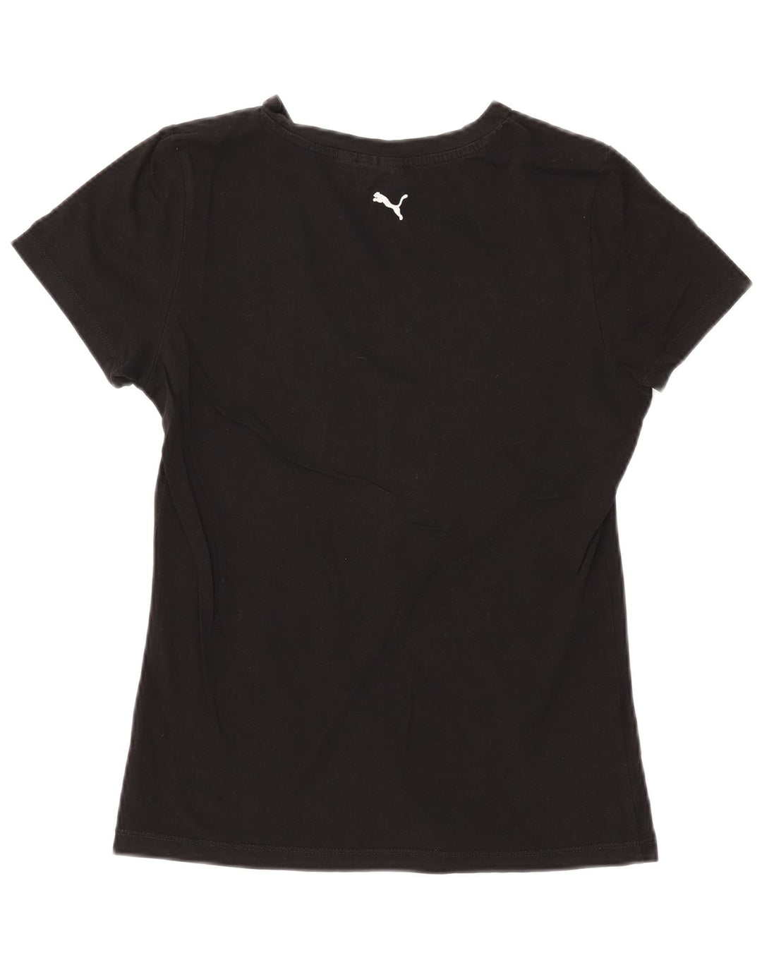 Camiseta feminina PUMA com estampa gráfica UK 14 grande preta