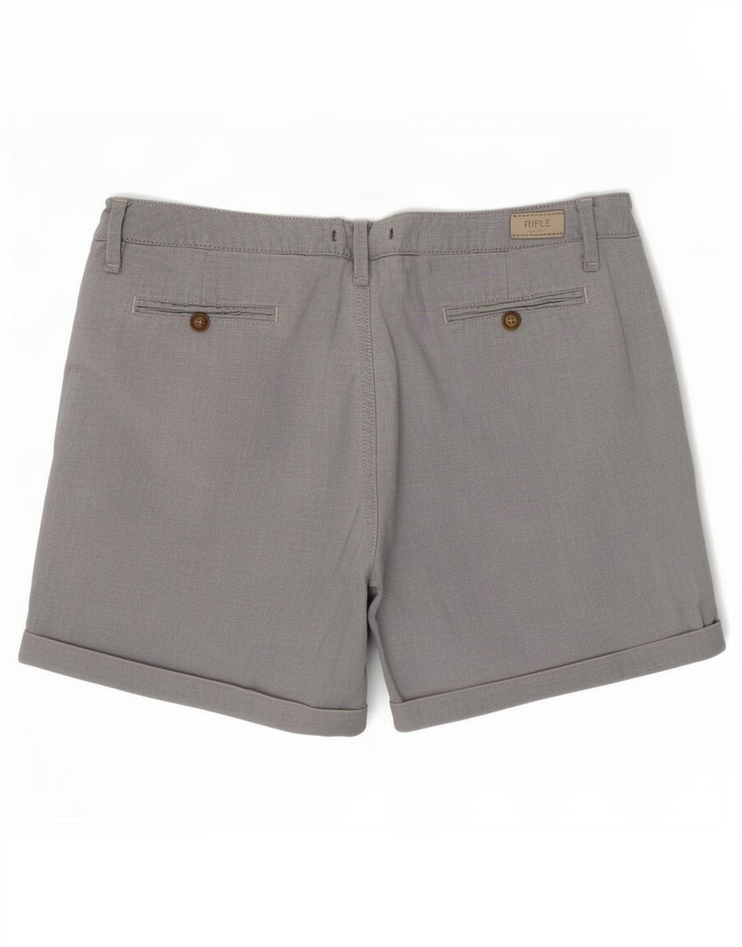 Shorts Chino Feminino Rifle Grande W32 Azul