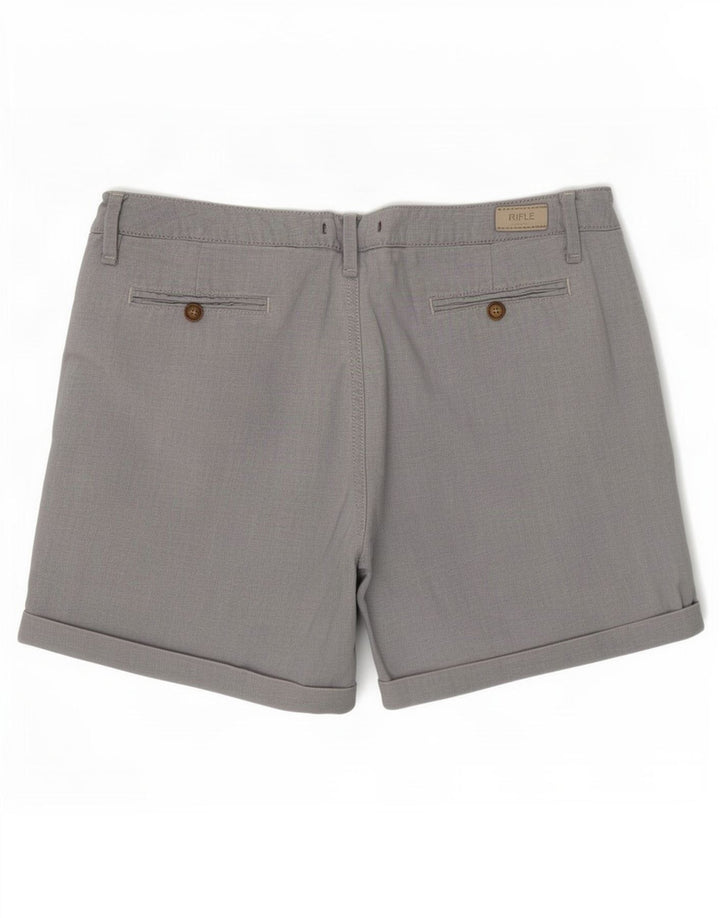 Shorts Chino Feminino Rifle Grande W32 Azul