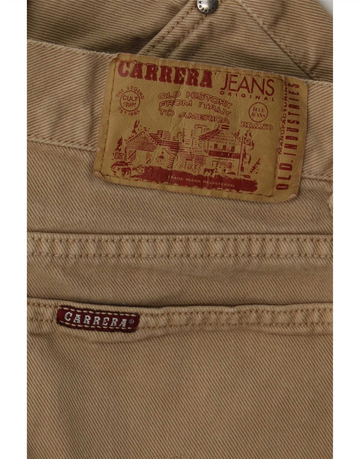 Carrera Jeans masculino recortado reto W32 L26 bege