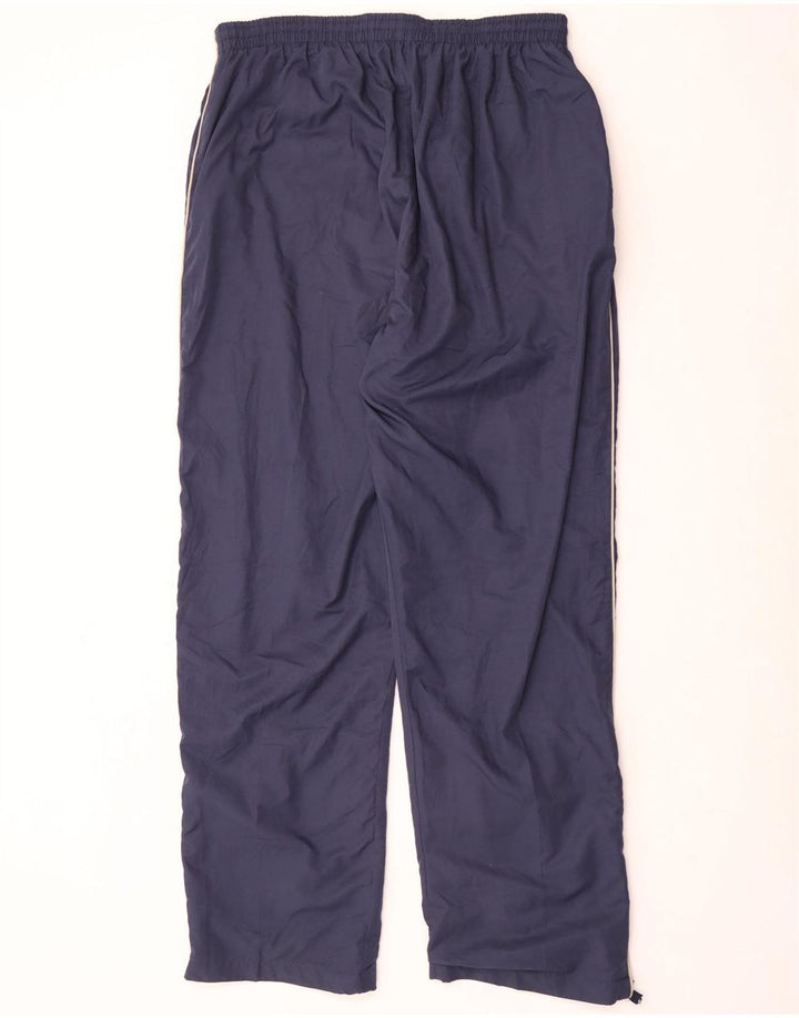 Calça de treino masculina Kappa 4XL poliéster azul marinho