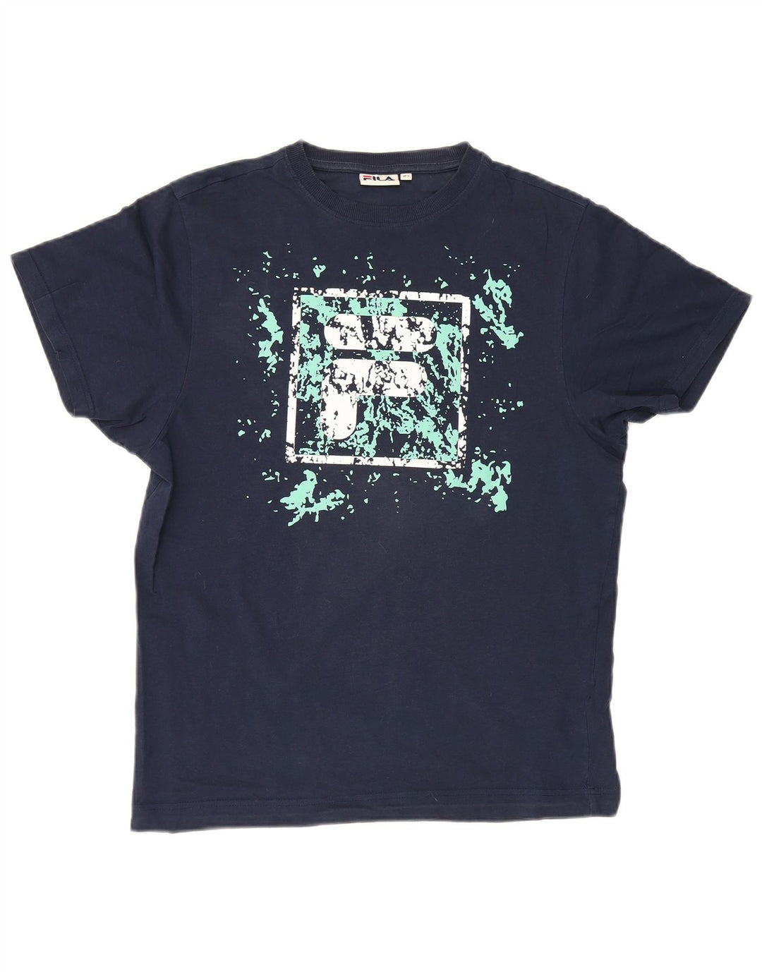 Camiseta masculina Fila Graphic XS azul marinho