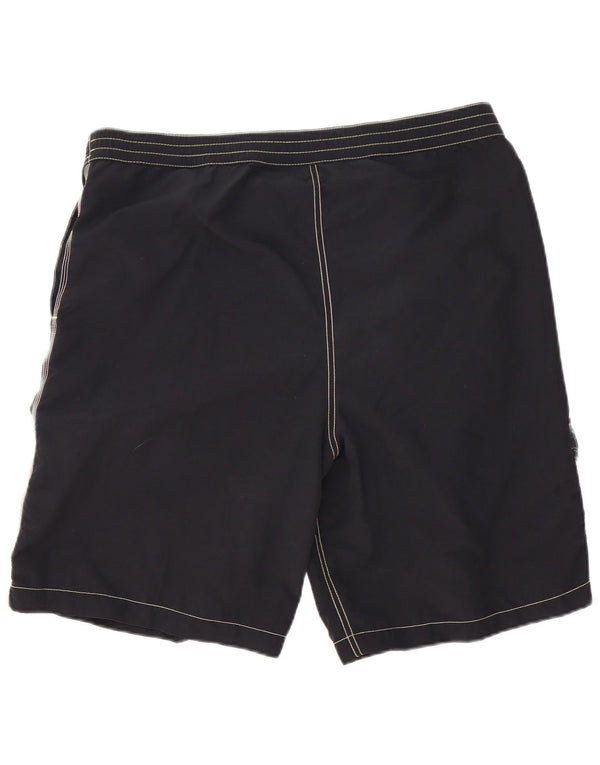 Polo Ralph Lauren Mens Cargo Shorts de natação grande poliéster preto