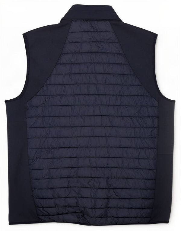 Colete acolchoado masculino Calvin Klein UK 44 2XL poliéster azul marinho