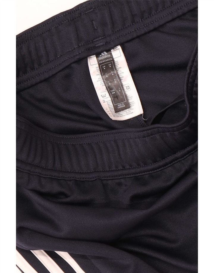 Calça de treino masculina Adidas Aeroready poliéster azul marinho médio