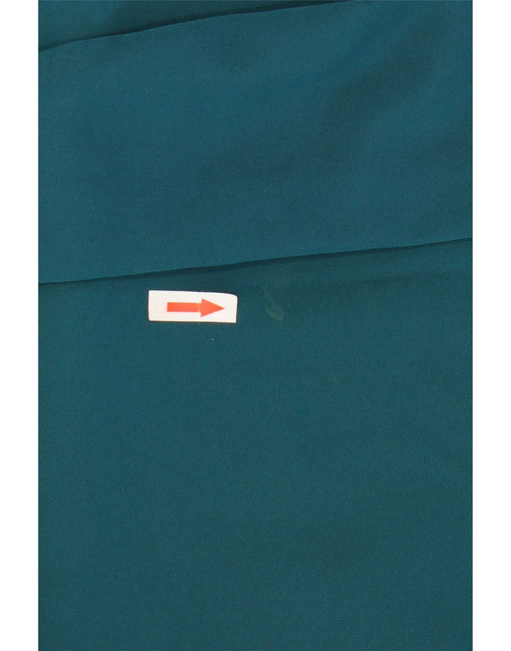 Vestido feminino assimétrico Lipsy UK 12 poliéster verde médio