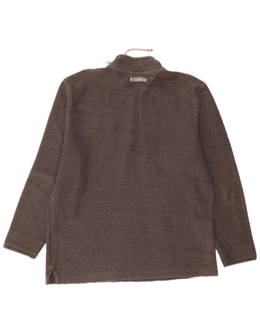 Moletom masculino Weird Fish com zíper e gola XL algodão cinza